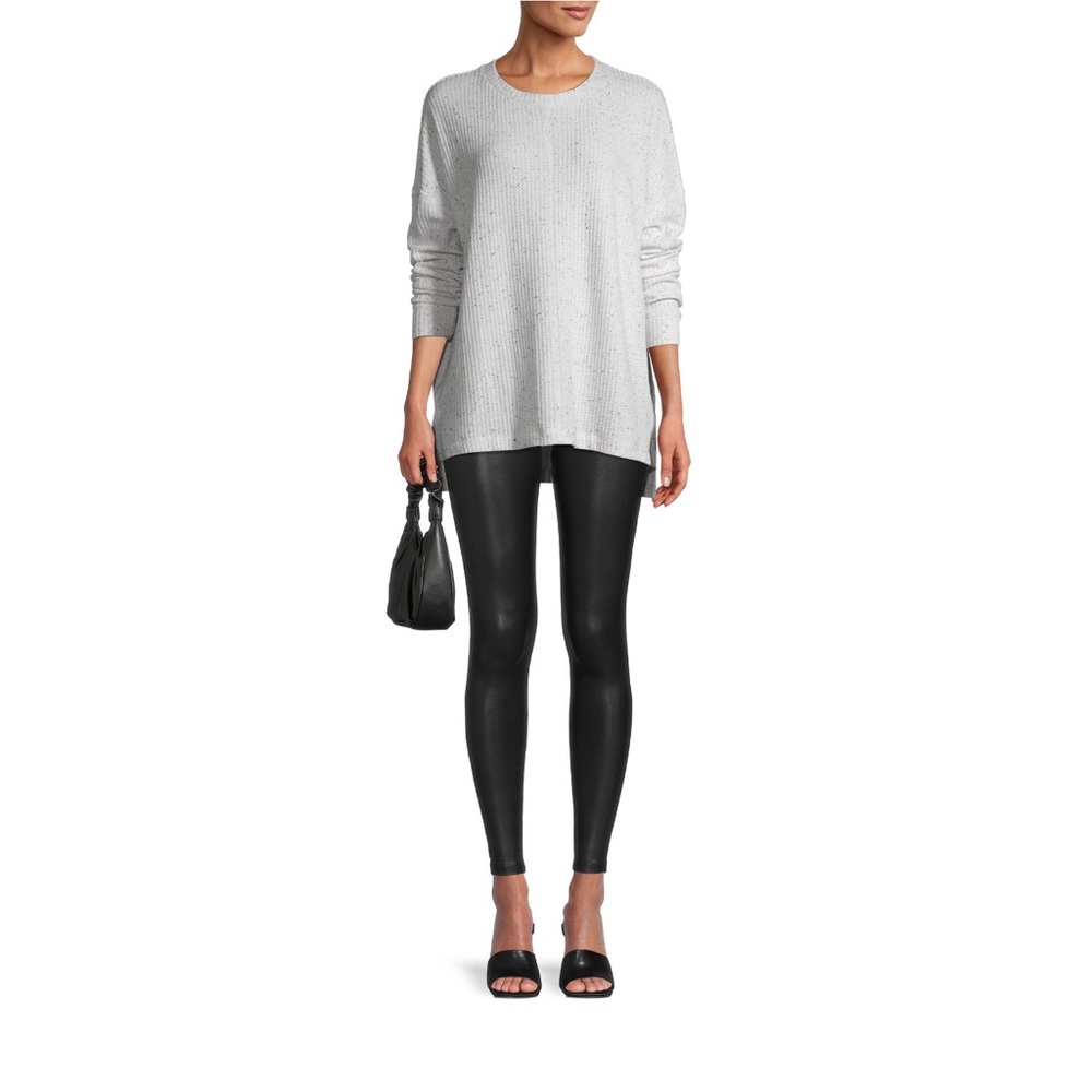 ❌SOLD❌ High Waisted Skinny Faux Leather Leggings from Time and Tru
